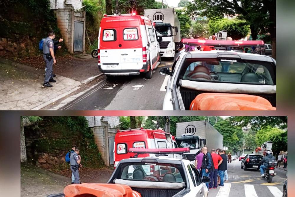 Embu das Artes: pedestre é atropelado por moto na manhã desta terça, 14