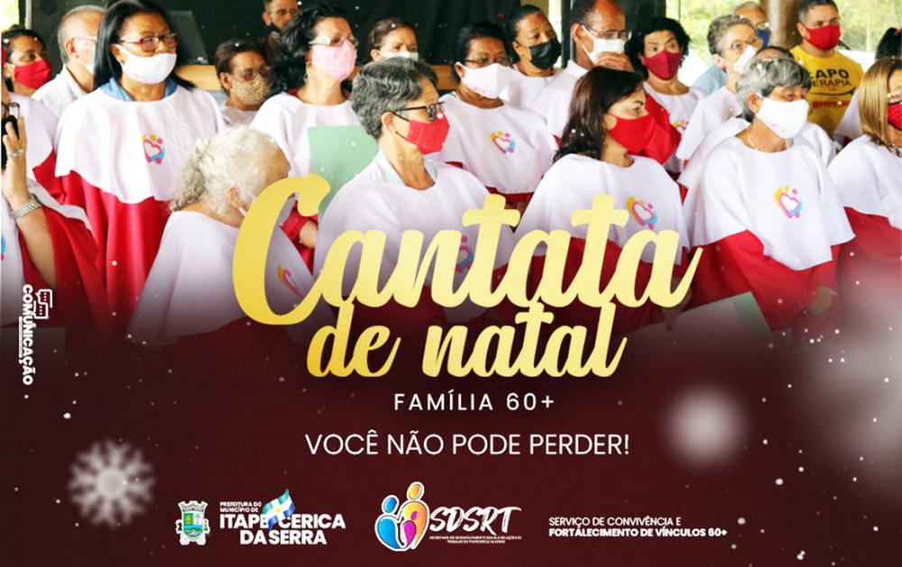 Cantata de Natal da Família 60+ acontece no Complexo da Prefeitura de Itapecerica da Serra