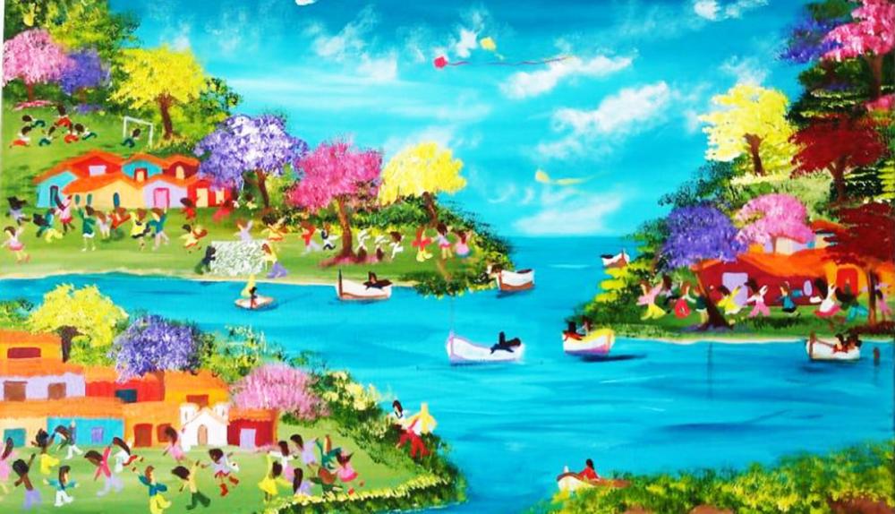 Exposição ‘Meire Lopes e a Arte Naif’ fica no Procon centro de Embu das Artes até janeiro