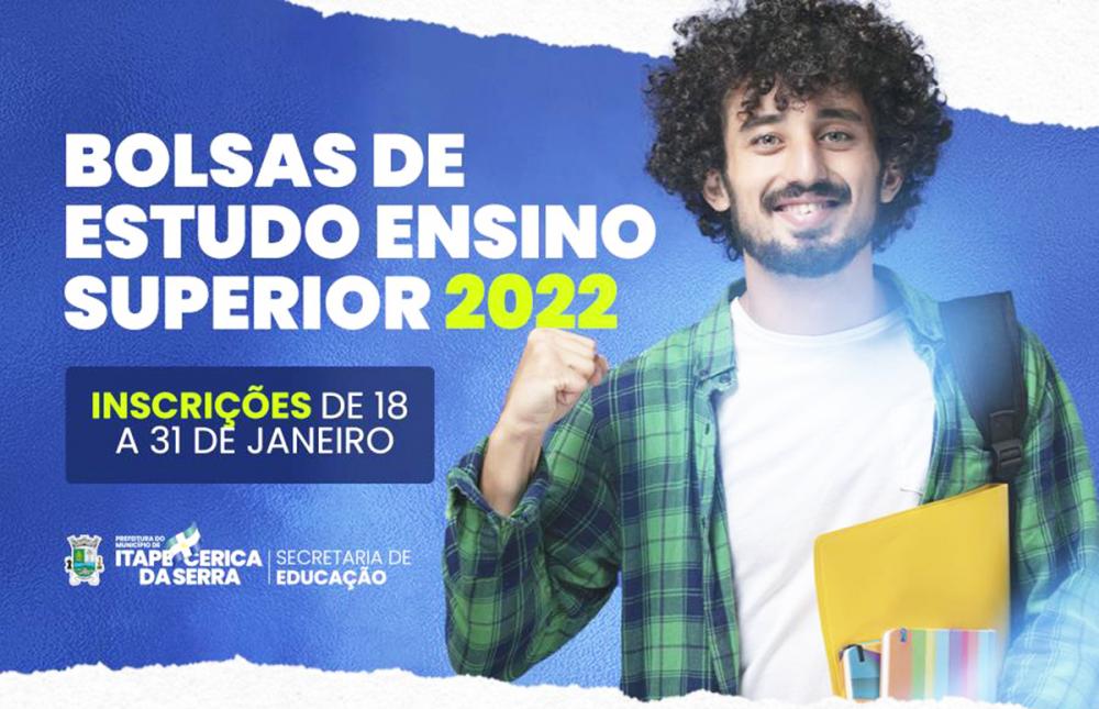 Prefeitura de Itapecerica da Serra abrirá inscrições para Bolsas de Estudo; confira!