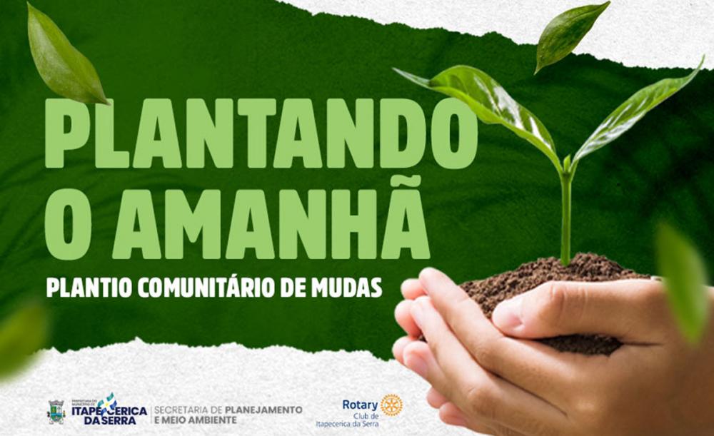 Meio Ambiente de Itapecerica da Serra convida população para a ação de plantio comunitário