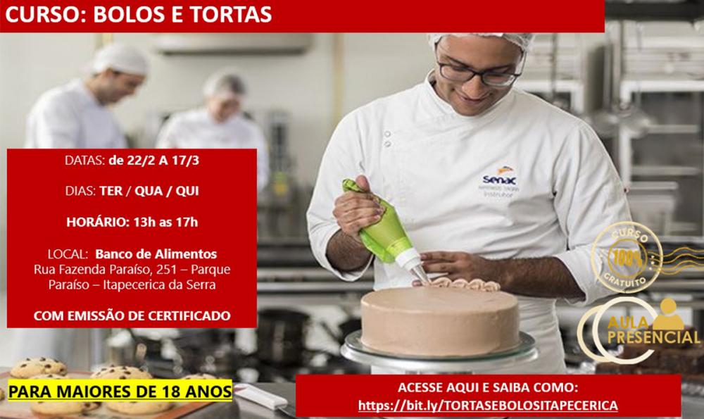 Prefeitura de Itapecerica da Serra, SENAC e SEBRAE oferecem cursos profissionalizantes
