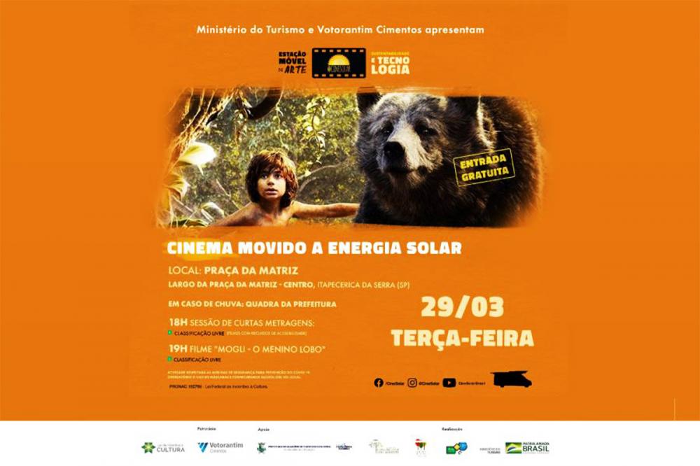 Itapecerica da Serra recebe primeiro cinema solar do Brasil no dia 29 de março
