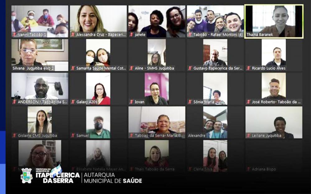 Itapecerica da Serra, Taboão da Serra, Embu das Artes e mais 5 municípios participam de evento regional de Saúde Mental
