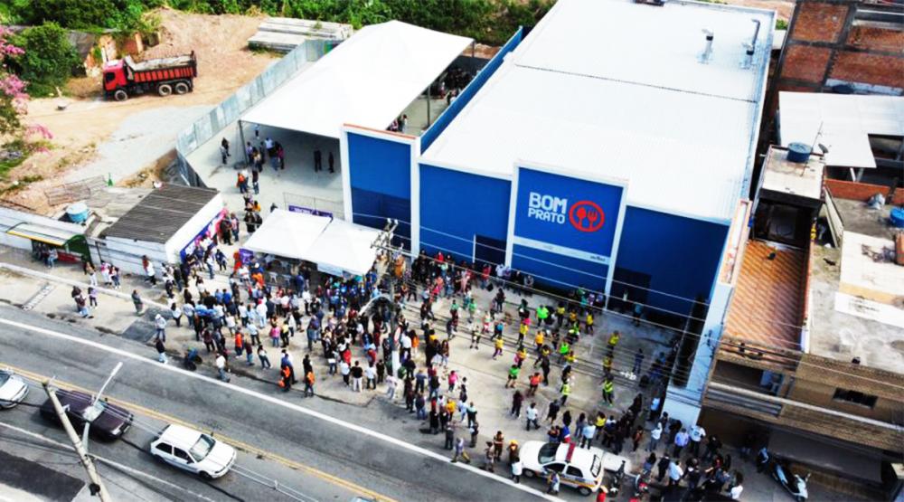 Bom Prato de Embu das Artes deverá servir 1.200 refeições por dia 