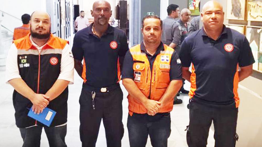 Defesa Civil de Itapecerica da Serra participa de treinamento no Palácio dos Bandeirantes