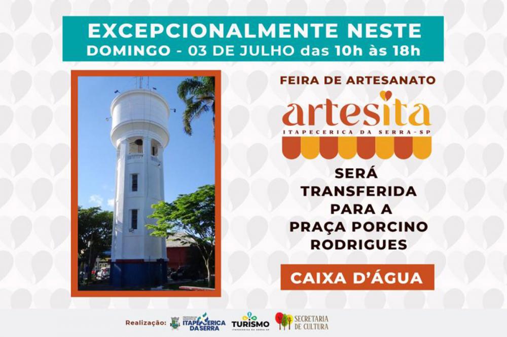Artesita acontece na Praça da Caixa D’água neste domingo, 3, em Itapecerica da Serra
