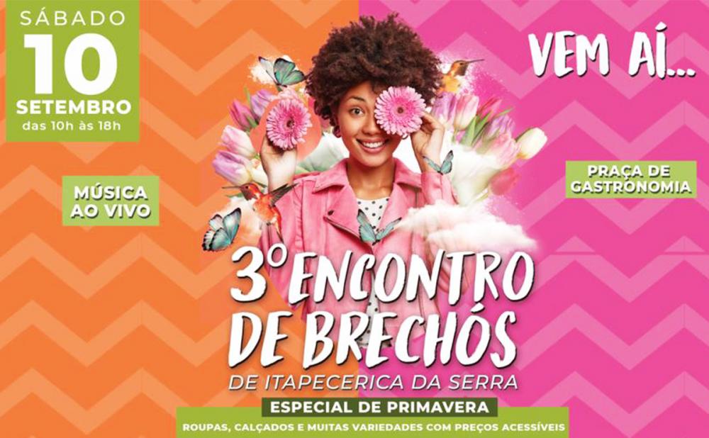 Itapecerica da Serra realiza 3º Encontro de Brechós dia 10 de setembro