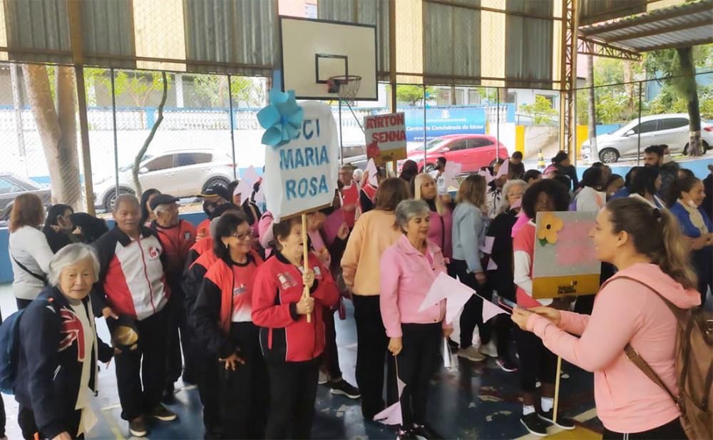 Taboão da Serra realiza cerimônia de abertura dos Jogos Municipais da Melhor Idade