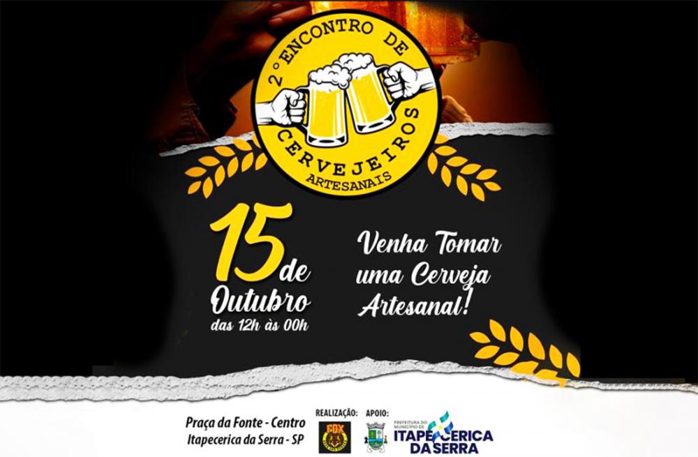 2º Encontro de Cervejeiros acontece sábado, 15, em Itapecerica da Serra