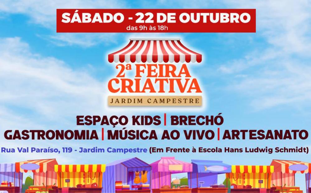 Itapecerica da Serra: Jardim Campestre recebe 2ª Feira Criativa; confira 