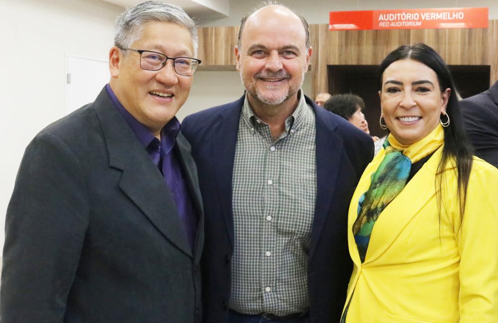Itapecerica da Serra: Prefeito Nakano participa do evento de posse do novo secretário estadual de Saúde