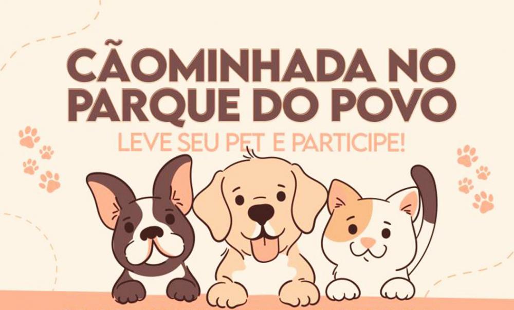 Itapecerica da Serra realiza Cãominhada dia 25 de fevereiro no Parque do Povo