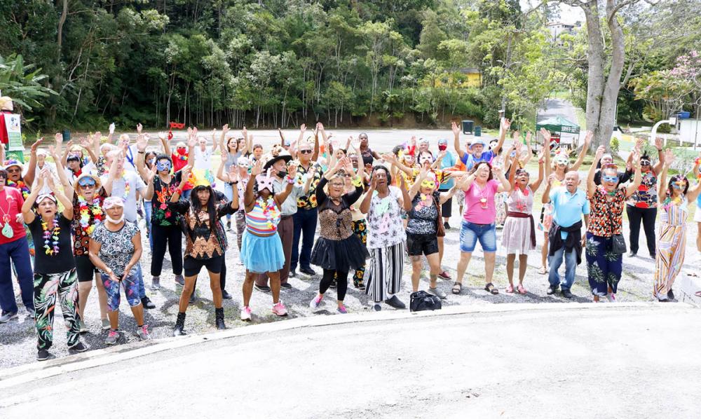 Grupo 60 + participa de Baile de Máscaras em Itapecerica da Serra - Foto: PMIS