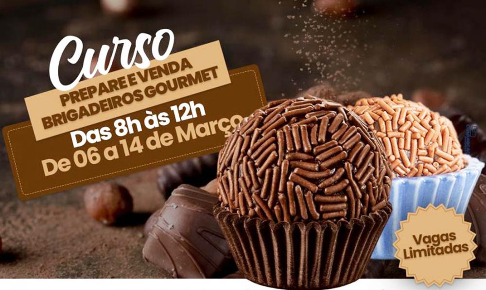Itapecerica da Serra abre inscrições para curso de preparação e venda de brigadeiros gourmet