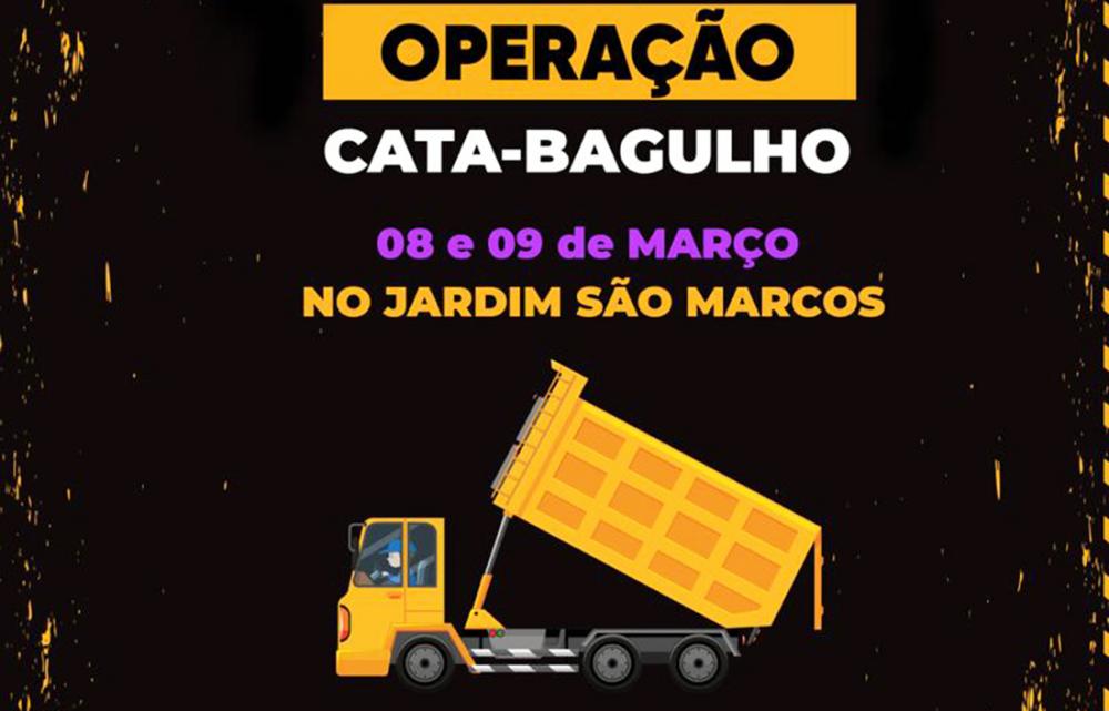 Itapecerica da Serra: Jardim São Marcos recebe Operação Cata Bagulho