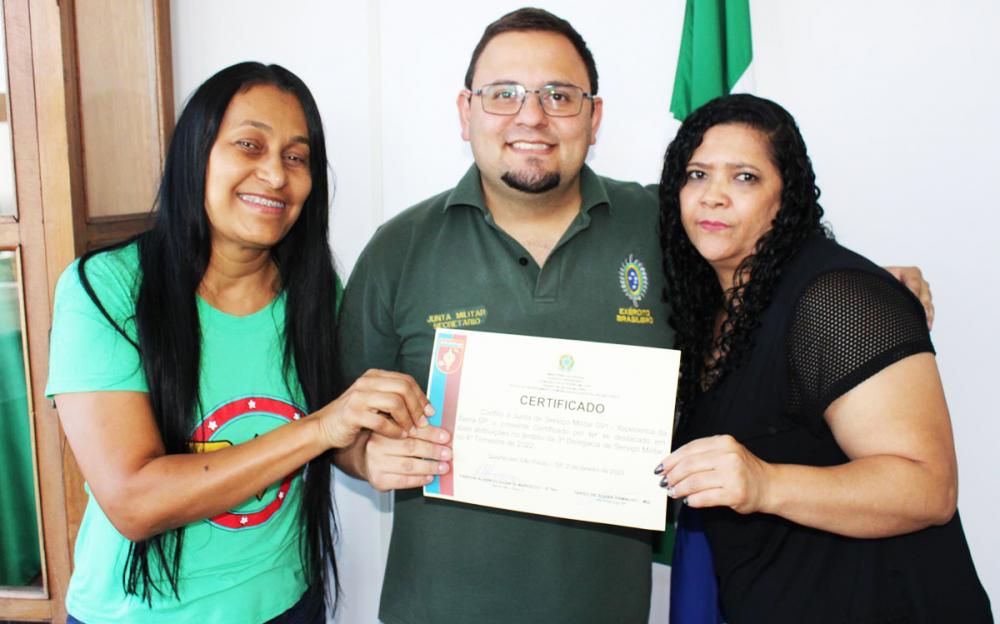 Itapecerica da Serra: Junta do Serviço Militar recebe Certificado de Excelência do Exército 