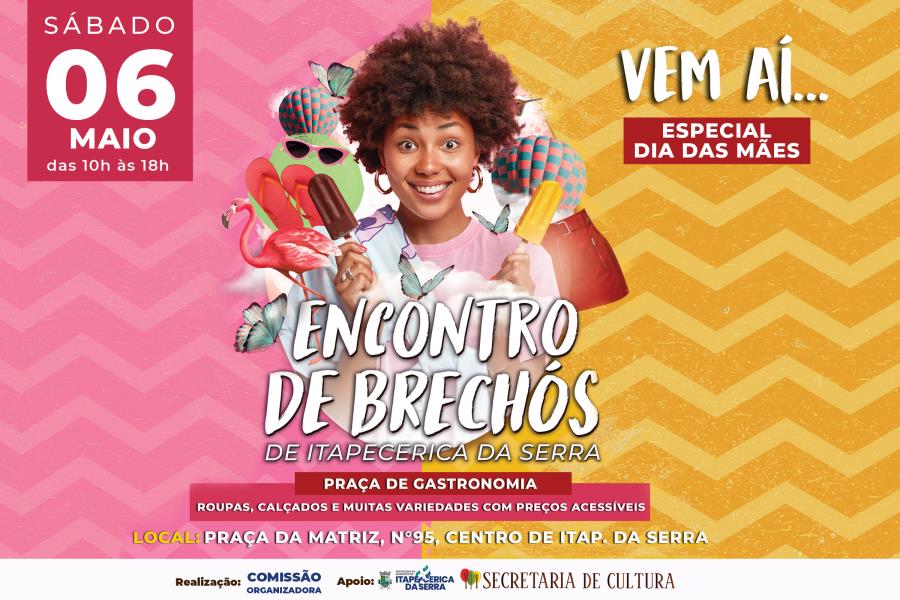 Itapecerica da Serra: Encontro de Brechós acontece no próximo dia 6 de maio