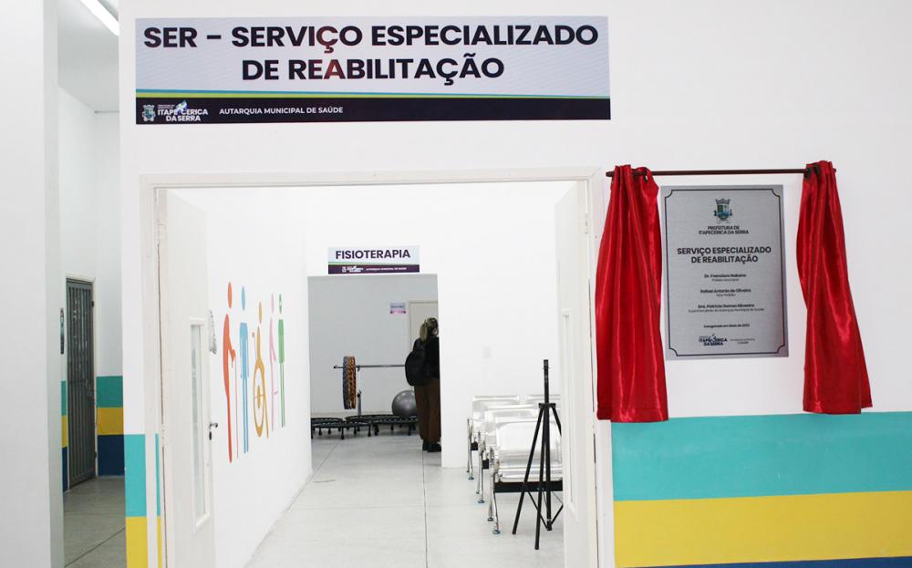 Serviço Especializado de Reabilitação é inaugurado em Itapecerica da Serra