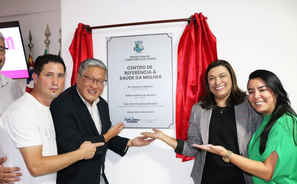 Itapecerica da Serra: Prefeito Nakano inaugura Centro de Referência à Saúde da Mulher