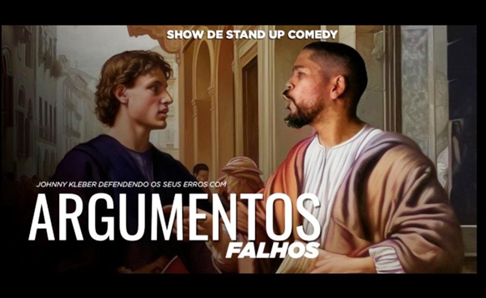 Embu das Artes: Johnny Kleber apresenta show de stand up no Mestre Assis dia 3/6