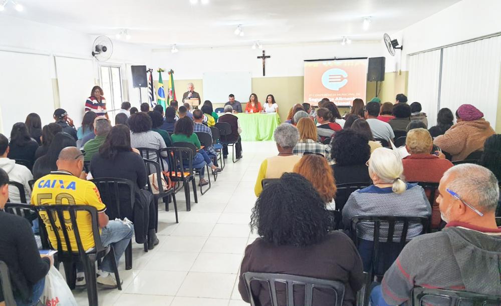 Conferência de Segurança Alimentar e Nutricional é realizada em Embu das Artes