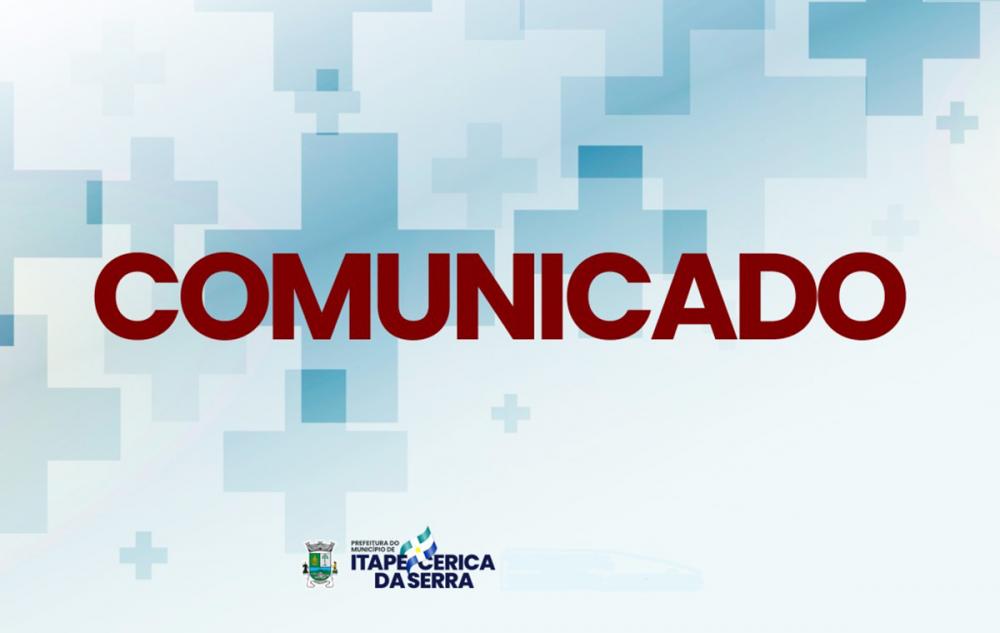 Prefeitura de Itapecerica da Serra faz alerta à população; confira