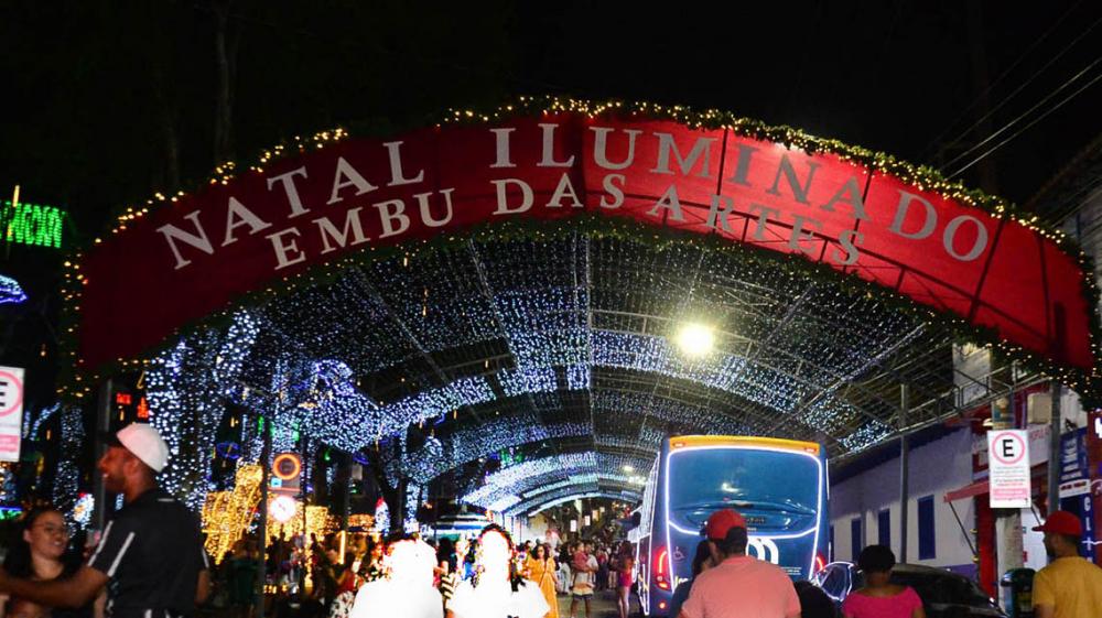 Confira a programação do último fim de semana do Natal Iluminado em Embu das Artes