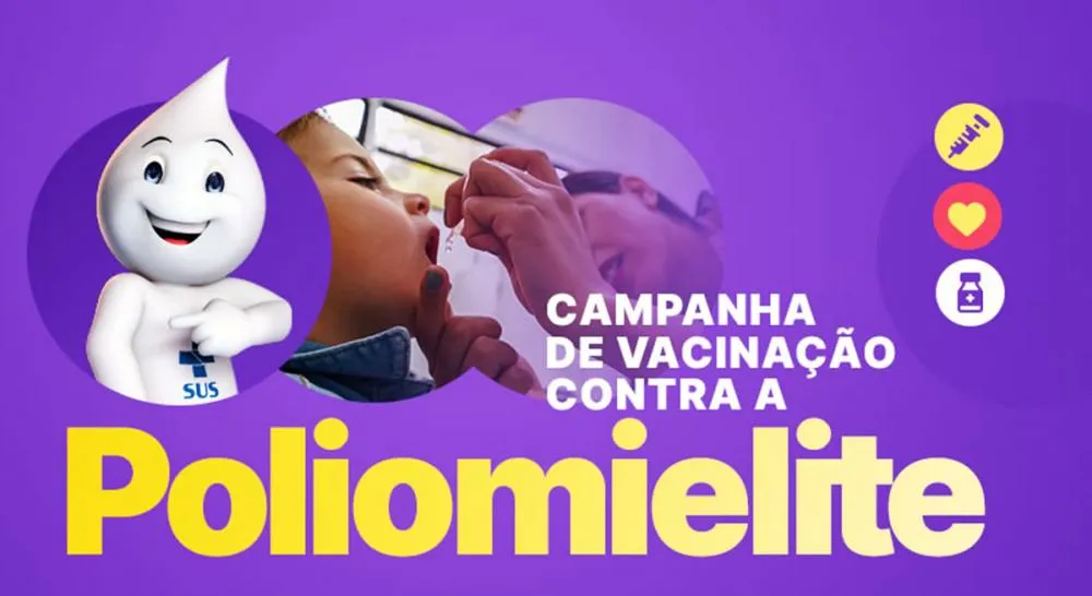Embu das Artes: Vacinação contra poliomielite é prorrogada até 28 de junho