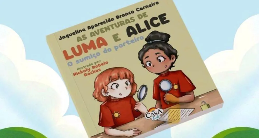Embu das Artes: Jaque Branco lança livro “As Aventuras de Luma e Alice: O Sumiço do Porteiro”