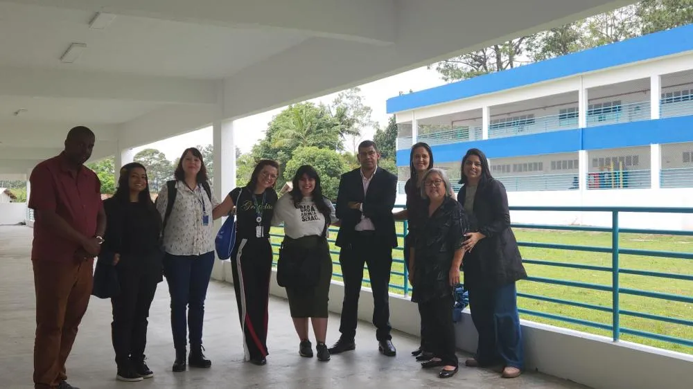 Itapecerica da Serra: Senac Taboão visita Escola Arco-Íris