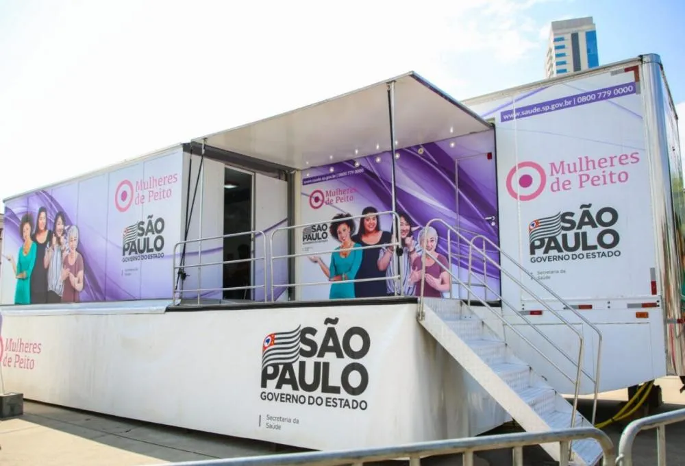 Prefeito Ramon Corsini e vice Allan Dias anunciam Carreta de Mamografia em Itapecerica da Serra