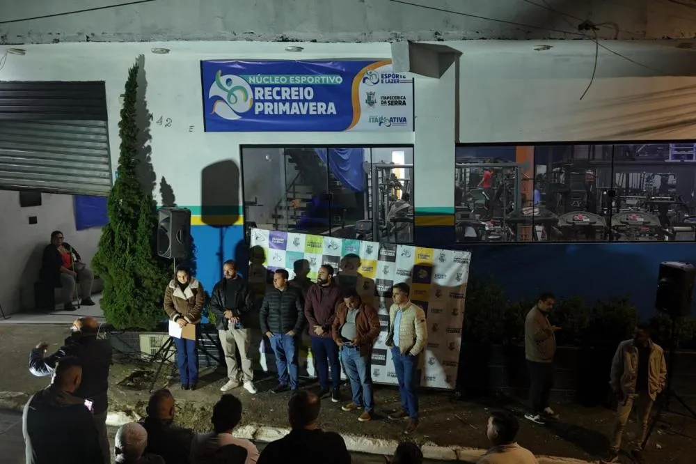Prefeitura de Itapecerica da Serra entrega Núcleo Esportivo do Recreio Primavera