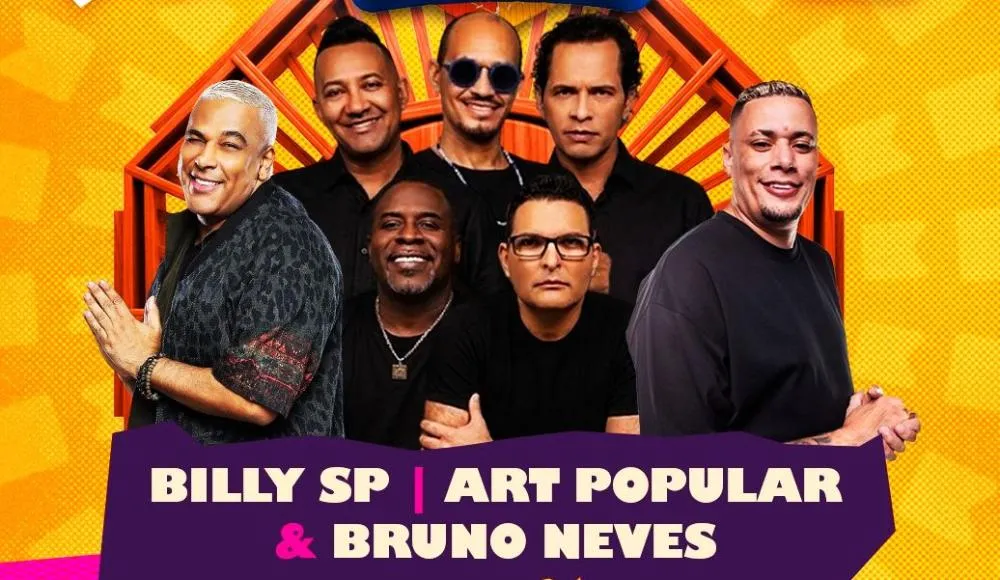 Billy SP, Bruno Neves e Art Popular se apresentam neste fim de semana na tradicional Quermesse do Jardim Leme.