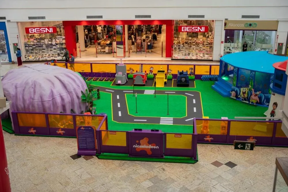 Taboão da Serra: Shopping Taboão recebe Arena Nickelodeon