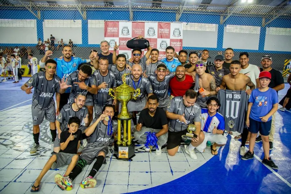 Taboão da Serra: FB 95 Futsal conquista a 2ª Divisão de Futsal - Série Prata 2026