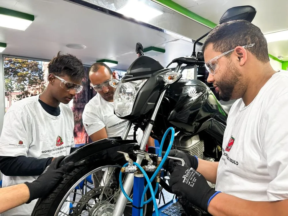 Taboão da Serra abre inscrições para curso gratuito de Manutenção de Motos