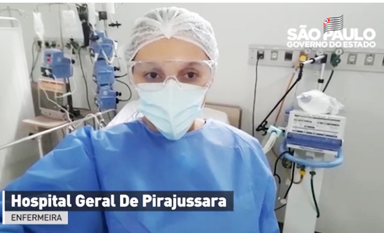 Coronavírus : Enfermeiros pedem para que a população fique em casa