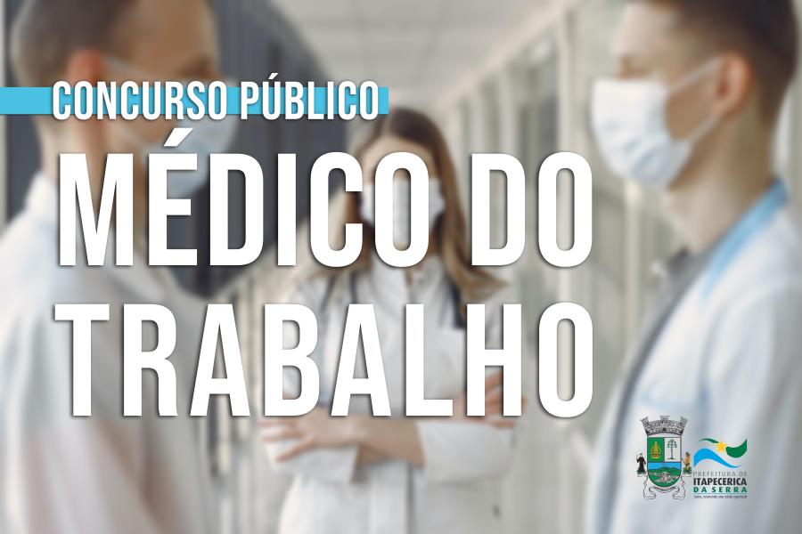 Itapecerica da Serra: Prefeitura abre Concurso para contratação de Médico do Trabalho