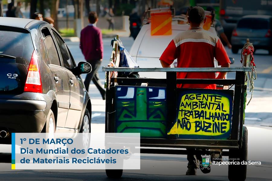 Itapecerica da Serra: Prefeitura parabeniza os Catadores de Materiais Recicláveis