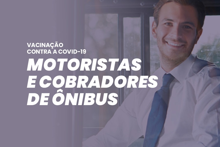 Motoristas e cobradores de ônibus de Itapecerica da Serra começam a ser vacinados contra Covid 