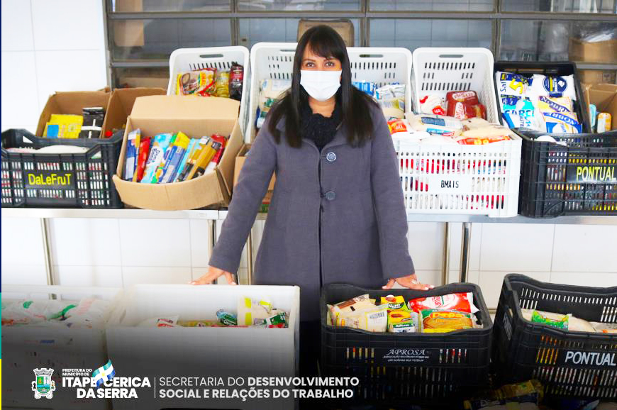 Itapecerica da Serra arrecada 690 quilos de alimentos através da Campanha Vacina Contra a Fome