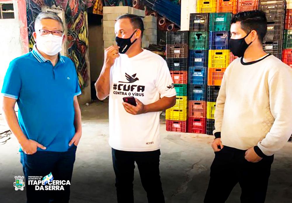 Itapecerica da Serra: Prefeito Nakano visita ONG em São Paulo