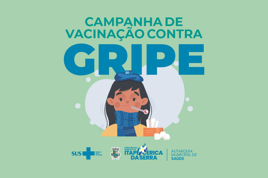 Itapecerica da Serra: Terceira etapa da vacina contra gripe começa nesta quarta, 9 de junho