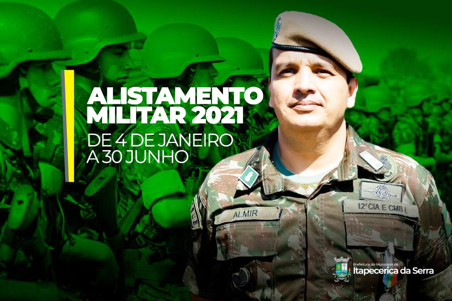 Itapecerica da Serra: Alistamento Militar irá até 30 de junho; Saiba mais