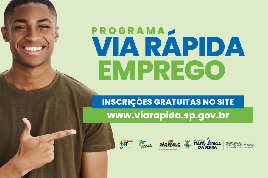 Prefeitura de Itapecerica da Serra abre inscrições para cursos do Programa Via Rápida