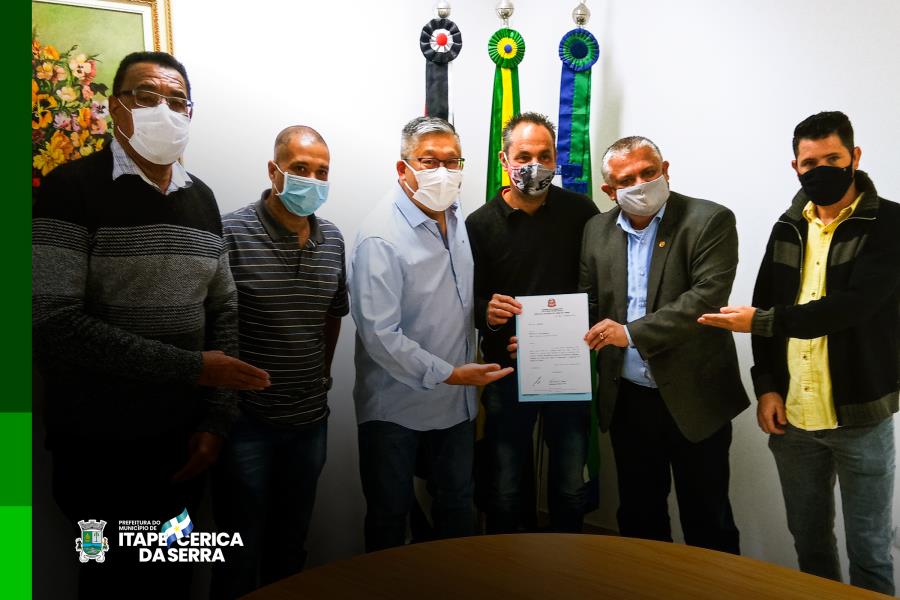 Itapecerica da Serra: prefeito Nakano recebe a visita do deputado Jorge do Carmo 