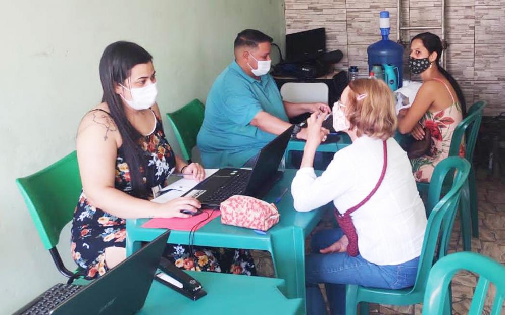 Itapecerica da Serra: Vila Geni recebeu Ação Social do PAT e CadÚnico 