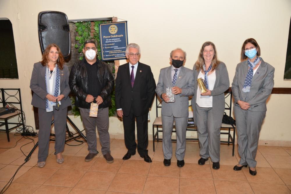Governador do Rotary Augusto César dos Santos visita Itapecerica da Serra 