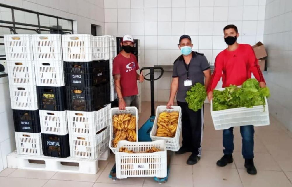 Itapecerica da Serra: Banco de Alimentos da Prefeitura recebe doação da CEAGESP